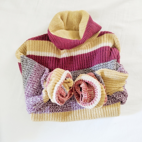 Urban Outfitters Sweaters - Urban Outfitters Chunky Knit Oversized Turtleneck